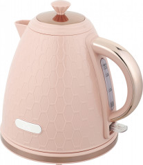 Rychlovarná nerezová konvice | světle růžová č.1