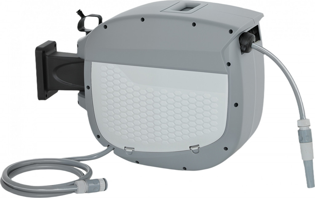 Naviják na zahradní hadici 30 m | šedý