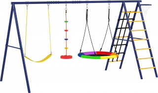 Dětská houpačka 6 v 1 | vícebarevná č.1