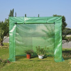 Zahradní fóliovník L 200 x 80 x 170 cm | zelený č.2