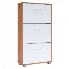 Botník 115x60x24cm |buk/bílý č.2