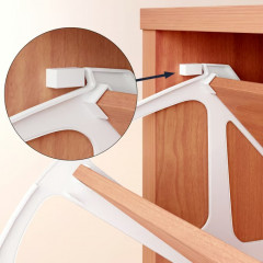 Botník 115x60x24cm |buk/bílý č.3