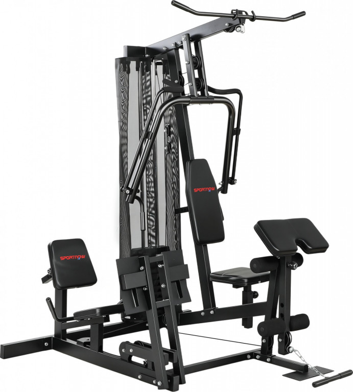 Posilovací stanice fitness stanice | černá