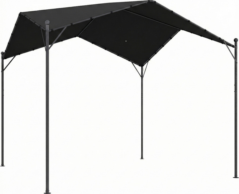 Pergolový altán 3x3m | tmavě šedý