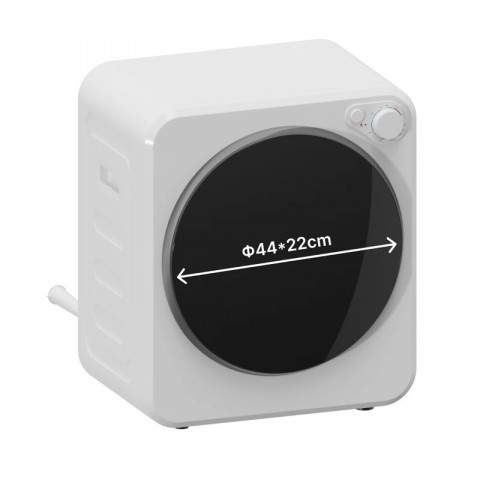 Mini sušička prádla 4 kg s 5 programy do 60 ℃ | bílá č.3