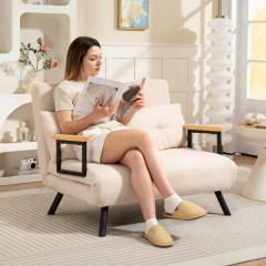 Rozkládací pohovka 4 v 1 | béžová č.1