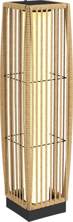 Ratanová solární lampa | písková