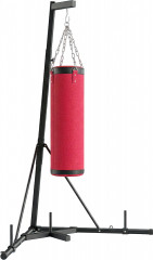 Stojan na boxovací pytel 185-231 cm | červený č.1