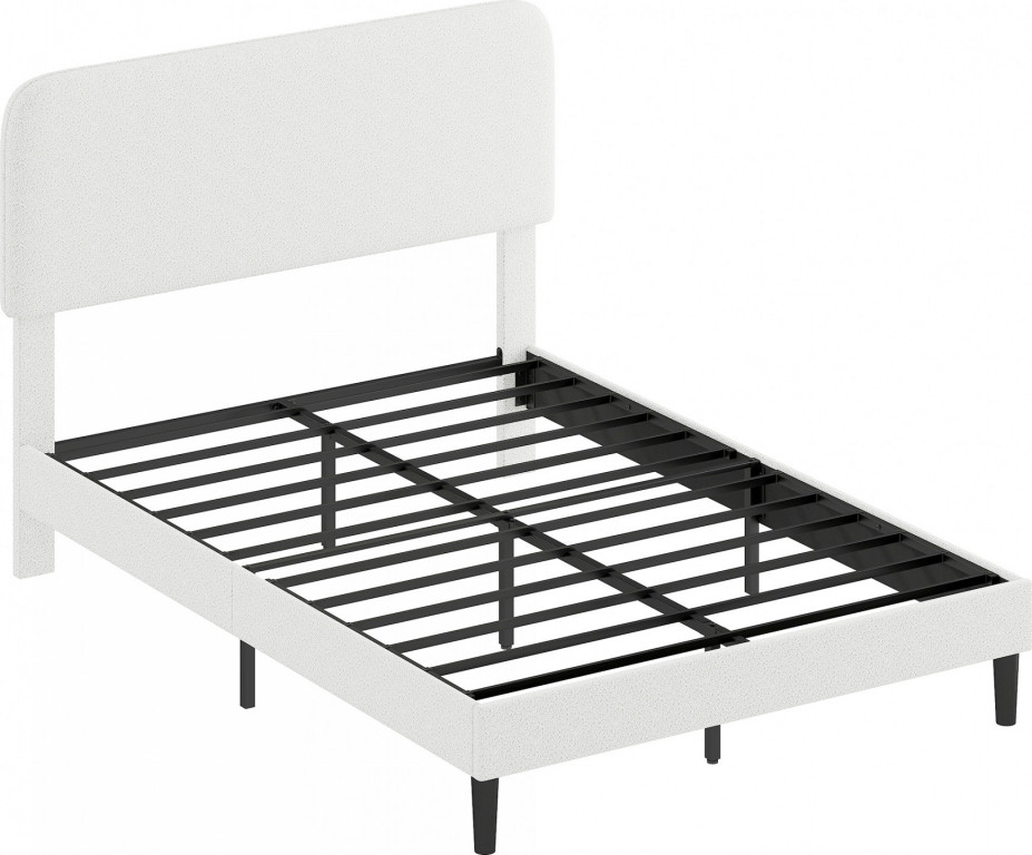 Rám postele nosnost 300 kg | bílý