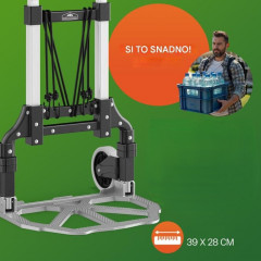 Hliníkový rudl | stříbrný/černý č.2