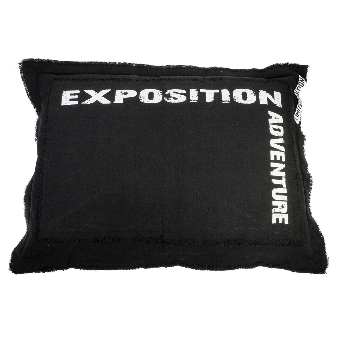 Lex & Max Luxusní polštář pro psa Lex & Max Adventure 100 x 70 cm | černý