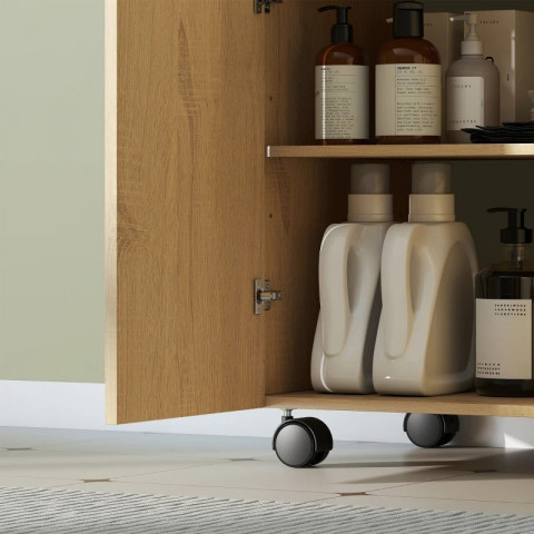 Skříňka pod umyvadlo 60 x 39,8 x 62 cm | přírodní č.5