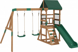 Dětská hrací věž se skluzavkou 315 x 284 x 233 cm | vícebarevná č.1