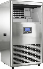 Komerční výrobník kostek ledu | stříbrný č.1