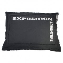 Luxusní polštář pro psa Lex & Max Adventure 100 x 70 cm | antracit č.1