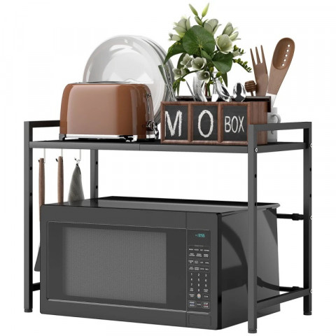 Výsuvný kuchyňský stojan | černý č.3