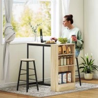 Barový stůl se 2 barovými židlemi | dub č.2