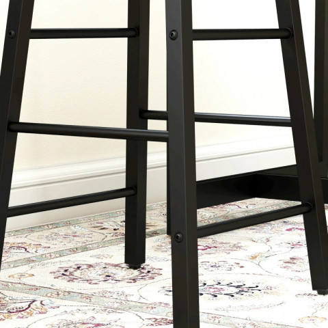 Barový stůl se 2 barovými židlemi | dub č.7