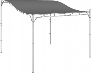 Náhradní střecha pro pergolu 298 x 293 cm | tmavě šedá č.1