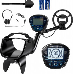 Vodotěsný detektor kovů se 3 režimy | černý č.1