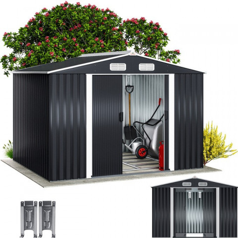Zahradní domek 260x205x180cm | antracit č.3