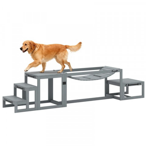 Dřevěná sada pro agility | šedá č.4