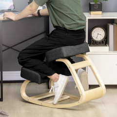 Ergonomická židle na klečení | černá