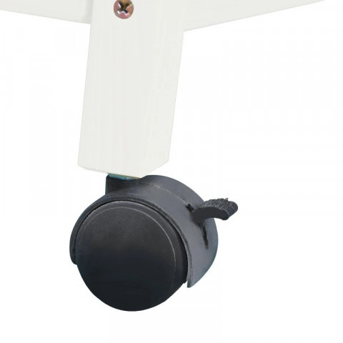 Pojízdná králíkárna 91,5 x 53,3 x 73 cm | šedá č.9