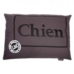 Luxusní potah na polštář pro psa Lex & Max Chien 100 x 70 cm | antracit č.1