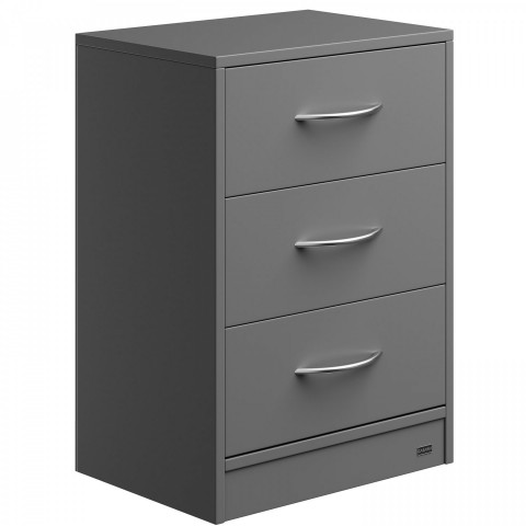 Noční stolek Eloise 54x39x28cm | antracit č.4