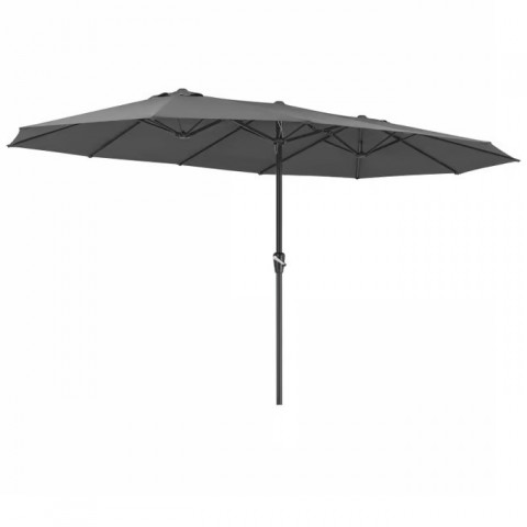 Slunečník XXL 460 x 270 cm | antracit č.3