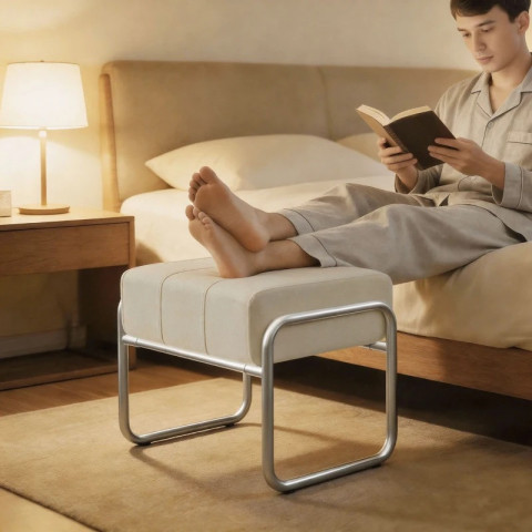 Taburet na nohy | béžový č.5