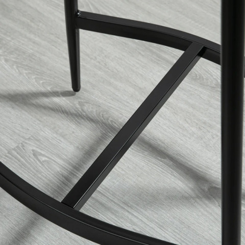 Čalouněné barové židle 2 kusy | šedé č.5