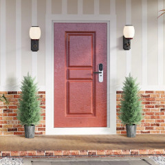 2 umělé cypřiše 90 cm | zelené č.1