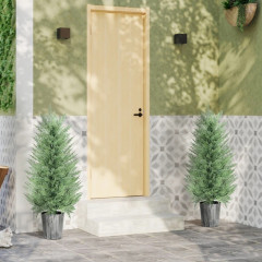 2 umělé cypřiše 90 cm | zelené č.3