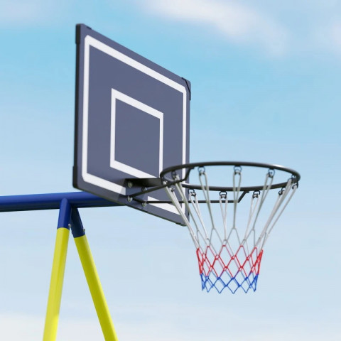 Dětská houpačka 4 v 1, 288 x 160 x 220 cm | vícebarevná č.5