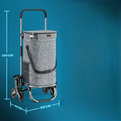 Nákupní vozík | šedý č.2