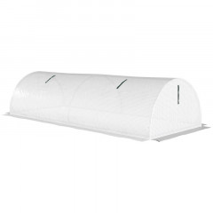 Zahradní fóliovník 200 x 80 x 45 cm | bílý č.3