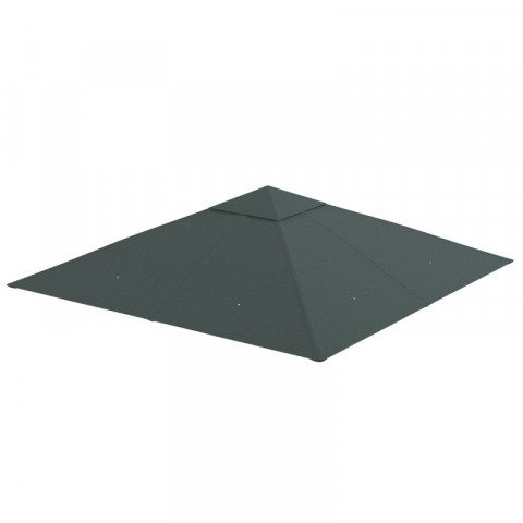 Náhradní polyesterová střecha na altán 180 g /m² 3x3 m | tmavě šedá č.4