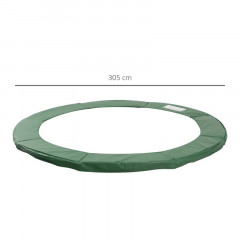 Kryt na okraje trampolíny průměr 305 cm | zelená č.3