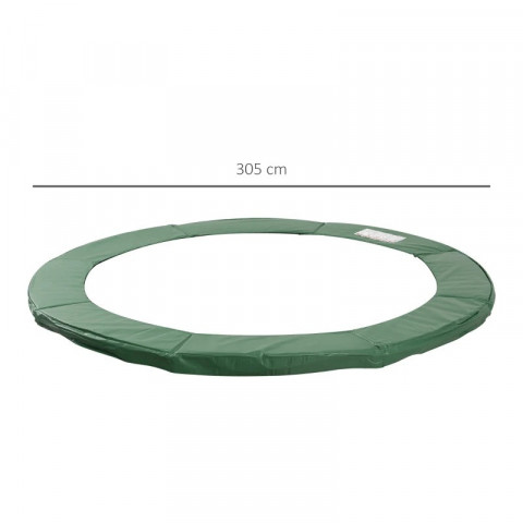 Kryt na okraje trampolíny průměr 305 cm | zelená č.3