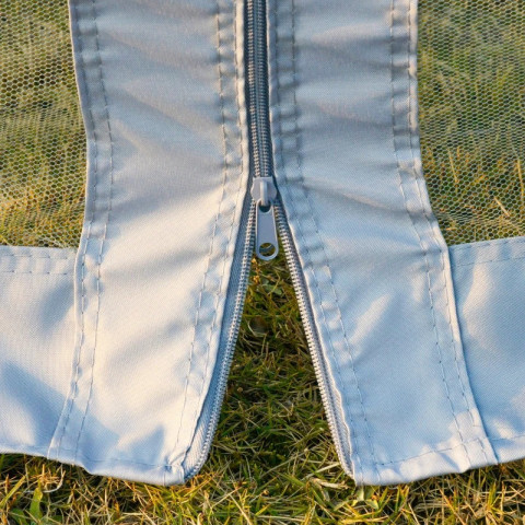 Luxusní zahradní altán 2,95 x 2,95 m | světle šedý č.7