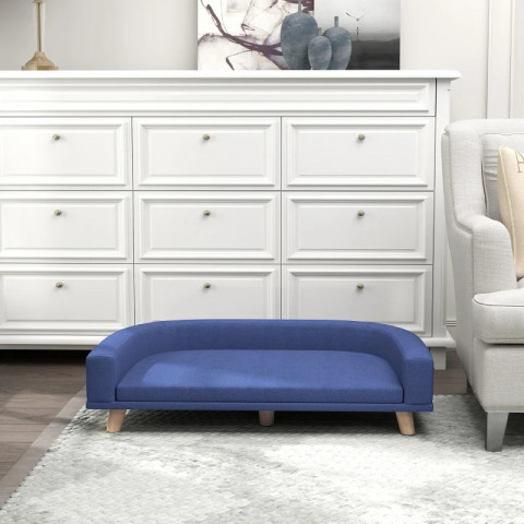 Pohovka pro psy 98 x 67 x 25 cm | modrá č.4