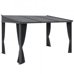 Pergola 3,65 x 2,55 m | tmavě šedá č.2