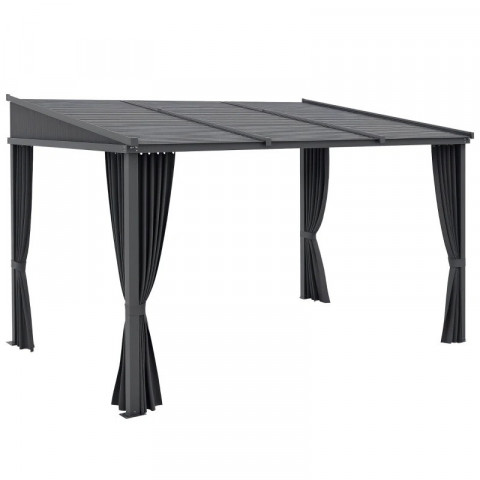 Pergola 3,65 x 2,55 m | tmavě šedá č.2