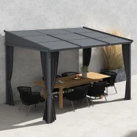 Pergola 3,65 x 2,55 m | tmavě šedá č.1