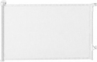 Výsuvná bezpečnostní branka na schodiště 0-140 cm | bílá č.1