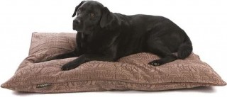 Luxusní potah na polštář pro psa Lex & Max Chic 85 x 60 cm | hnědý č.1