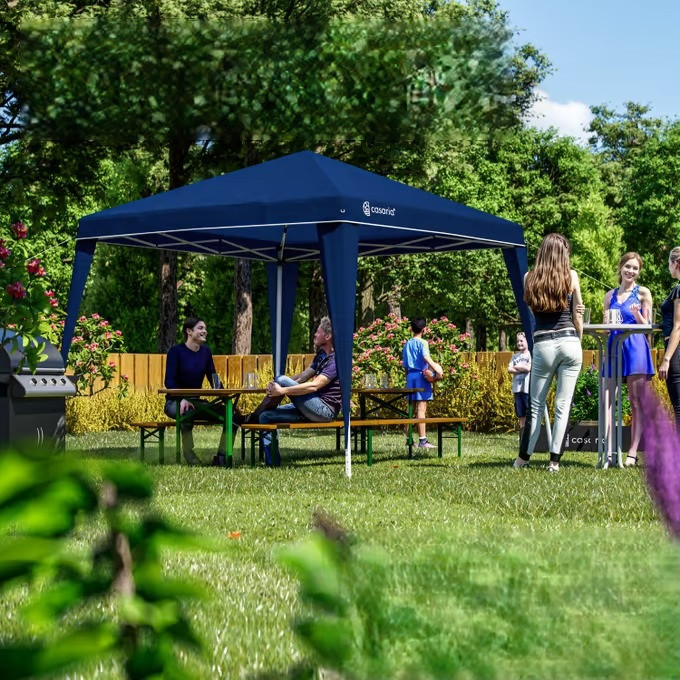 Skládací altán Capri 3x3m | tmavě modrý