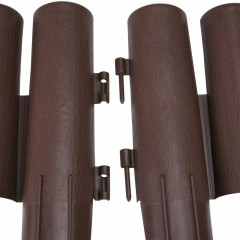 Zahradní kolíkové obruby 2,24 m č.2